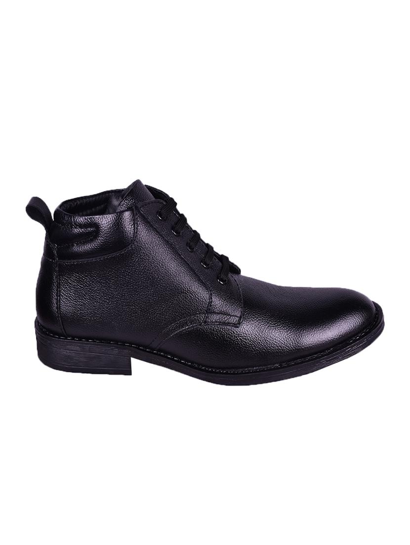 brown leatherette low ankle boots - 16674811 - Zoom Image - 2