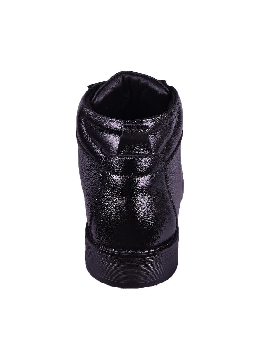 brown leatherette low ankle boots - 16674811 - Zoom Image - 3
