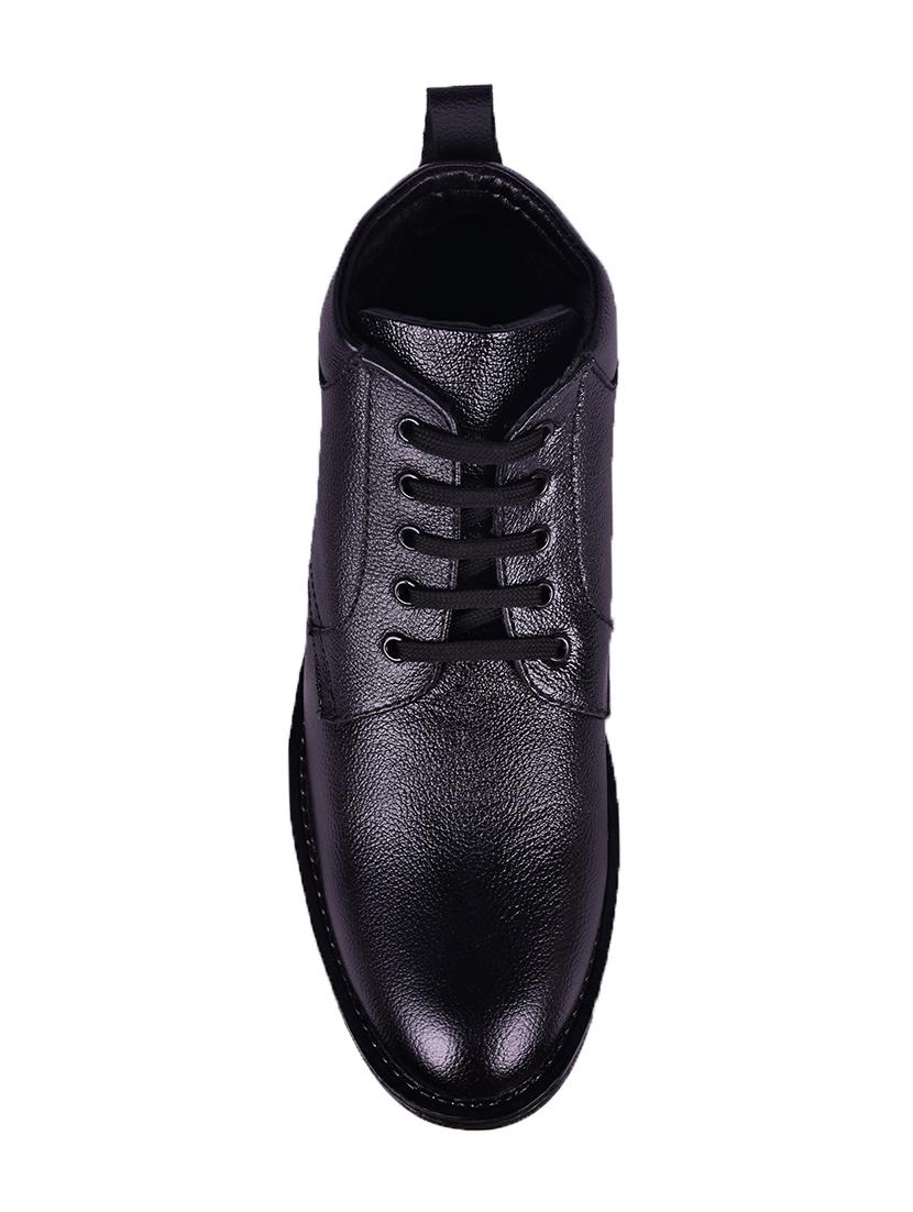brown leatherette low ankle boots - 16674811 - Zoom Image - 4