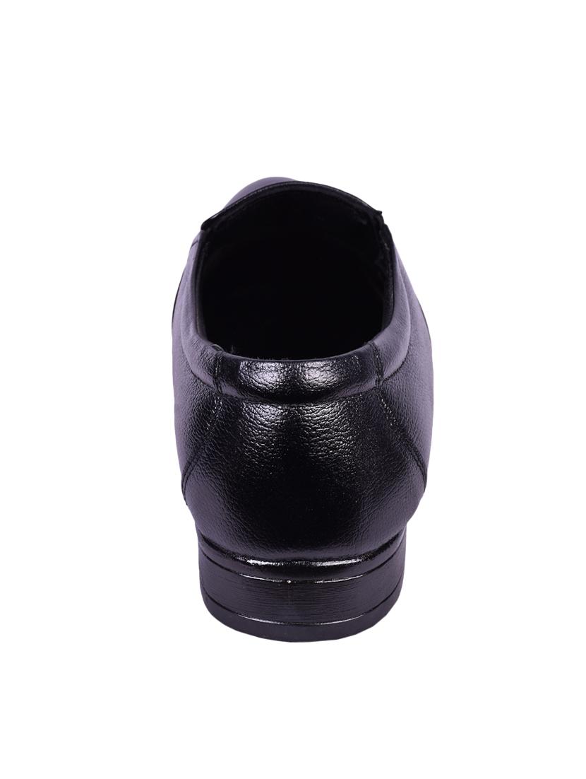 black leather slip ons - 16674812 - Zoom Image - 3