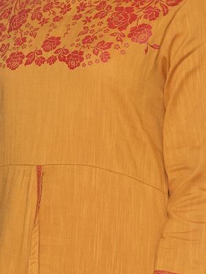 floral printed layered kurta - 16675419 - Standard Image - 4