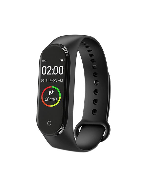 m4 smart bracelet color screen fitness tracker - 16675548 - Zoom Image - 1