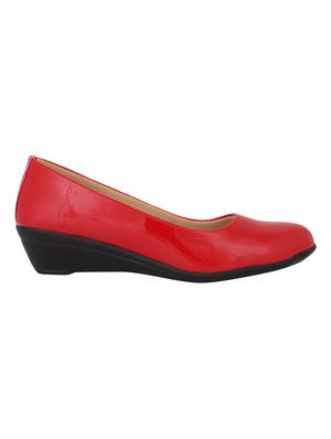 red slip on wedges - 16675592 - Standard Image - 2