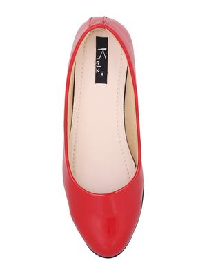 red slip on wedges - 16675592 - Standard Image - 4