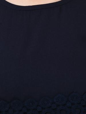 bell sleeved lace detail top - 16675933 - Standard Image - 5