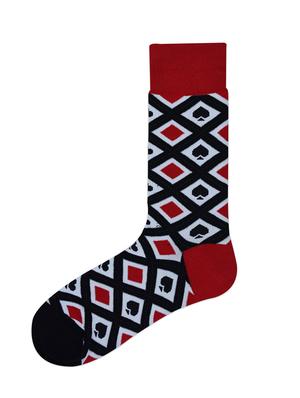 multi colored cotton above ankle length socks - 16676012 - Standard Image - 5