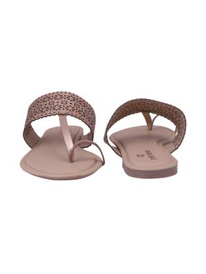 pink one toe sandals - 16676851 - Standard Image - 4