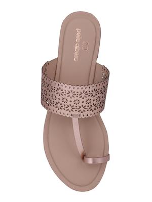 pink one toe sandals - 16676851 - Standard Image - 5