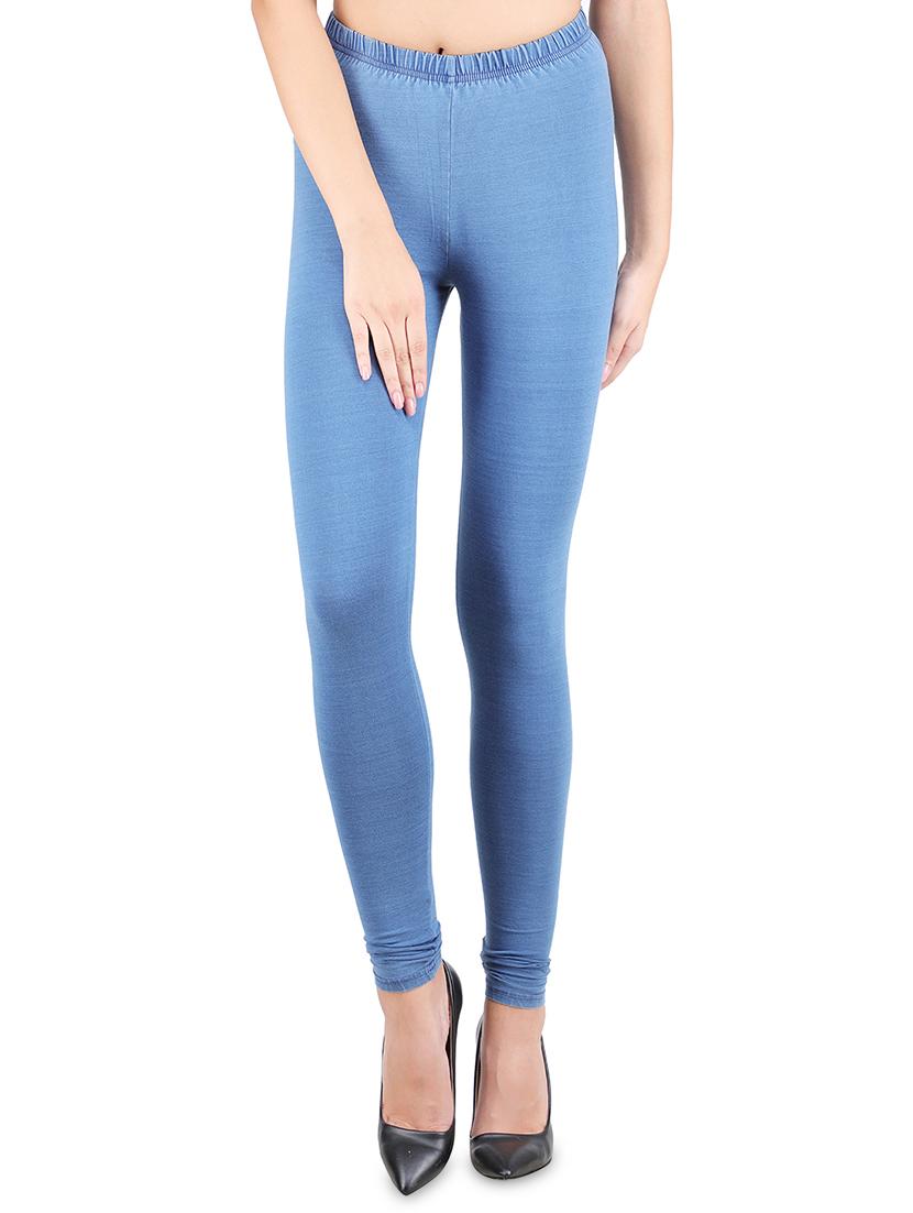 high rise solid leggings - 16676969 - Zoom Image - 1