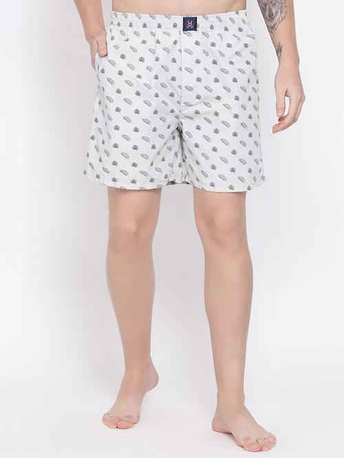 blue printed boxer - 16676981 - Standard Image - 1