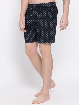 black printed boxer - 16676985 - Standard Image - 2