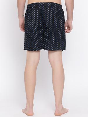 black printed boxer - 16676985 - Standard Image - 3