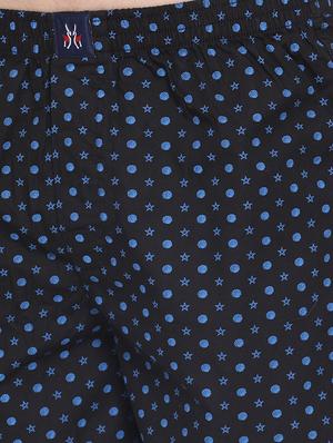 black printed boxer - 16676985 - Standard Image - 5