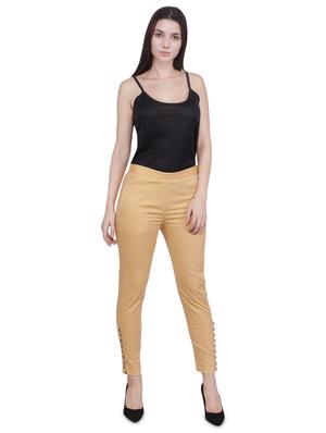 button detail hem flat front trouser - 16677018 - Standard Image - 5