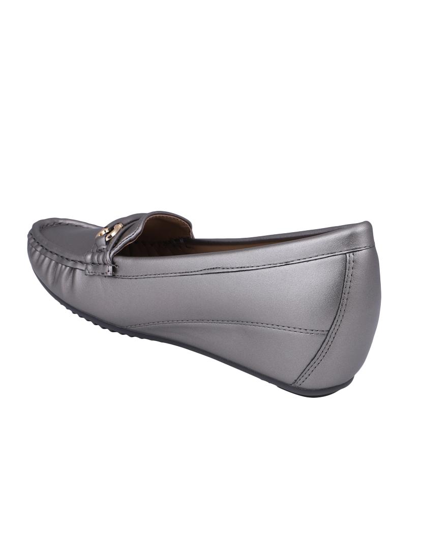 grey slip on wedges - 16677035 - Zoom Image - 3