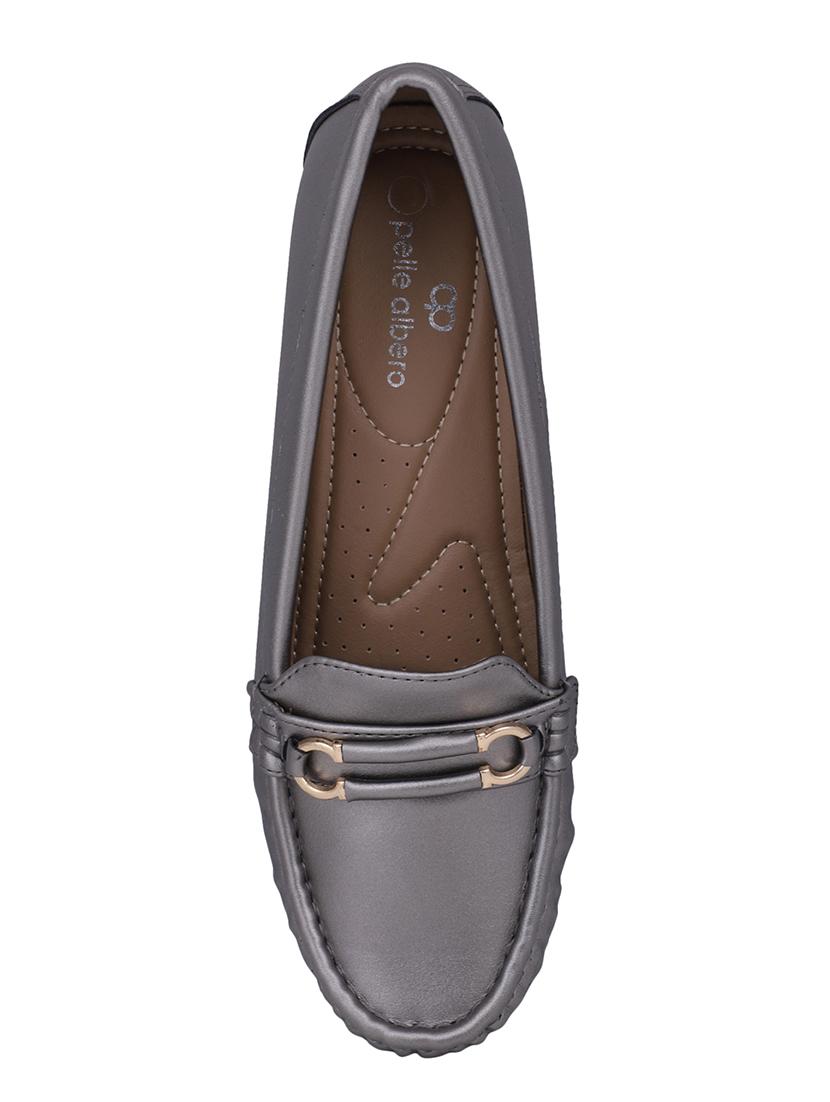 grey slip on wedges - 16677035 - Zoom Image - 4