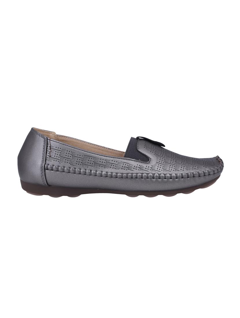 grey slip on loafers - 16677048 - Zoom Image - 2