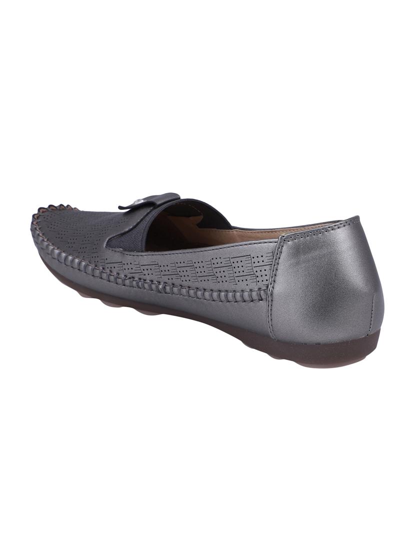 grey slip on loafers - 16677048 - Zoom Image - 3