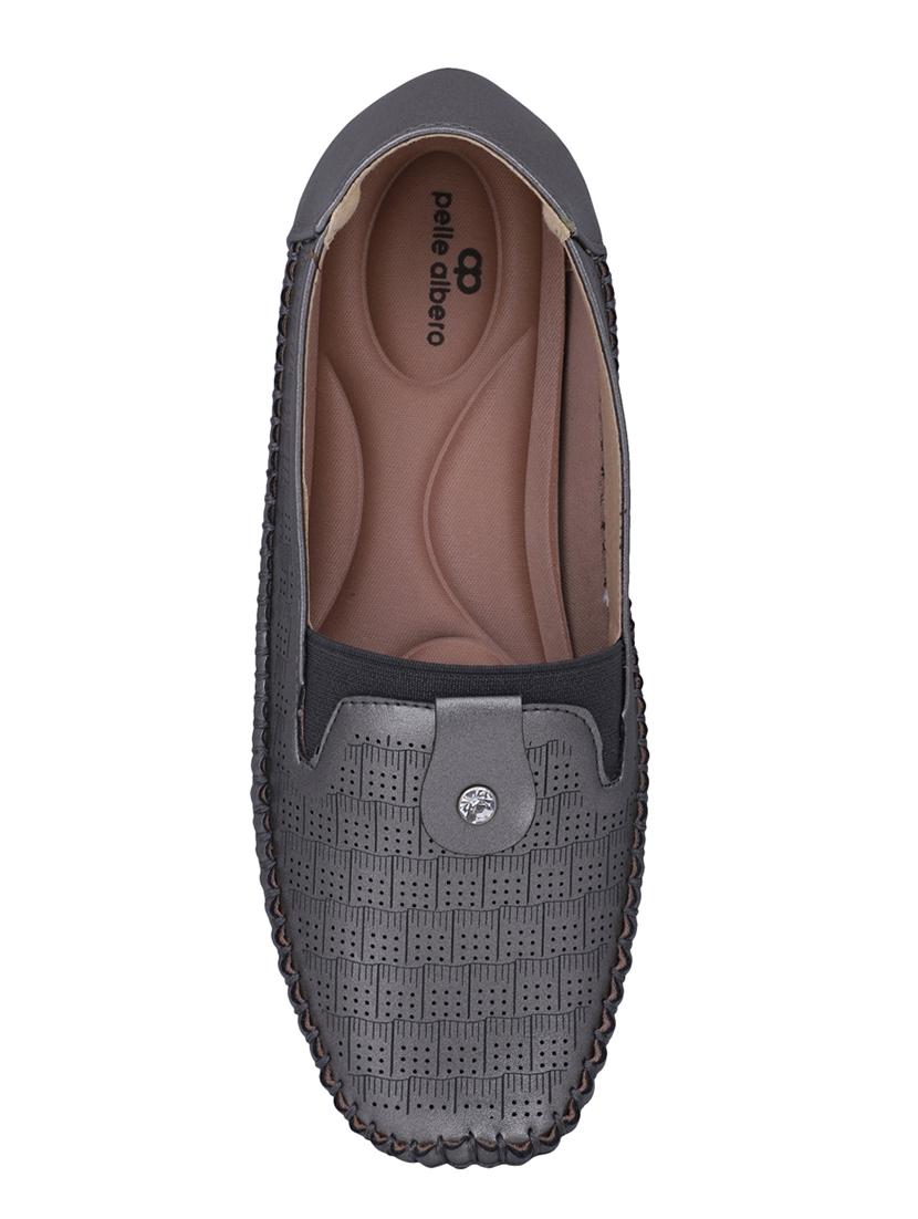grey slip on loafers - 16677048 - Zoom Image - 4