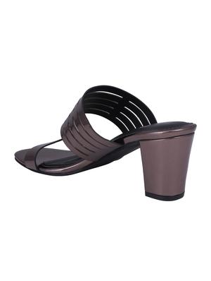 brown slip on sandals - 16677062 - Standard Image - 3