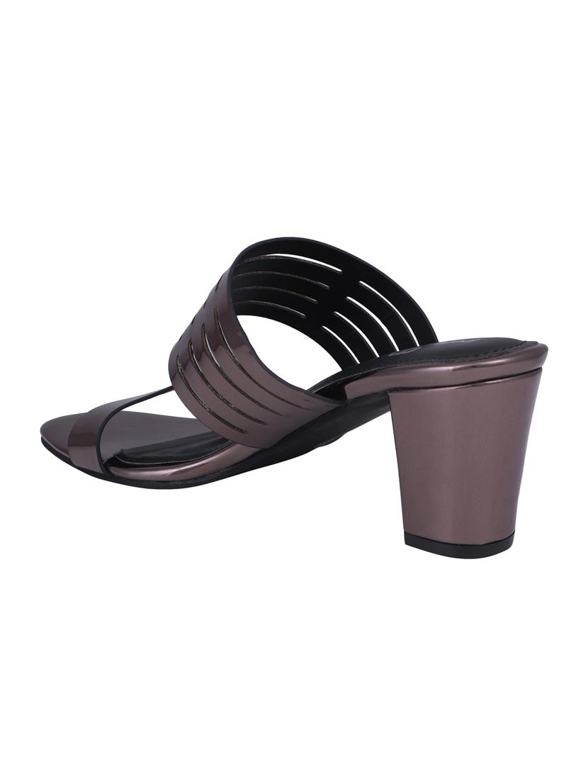 brown slip on sandals - 16677062 - Zoom Image - 3