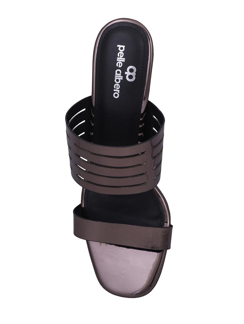 brown slip on sandals - 16677062 - Zoom Image - 4