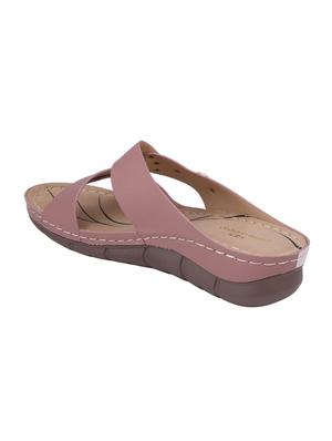 pink slip on sandals - 16677084 - Standard Image - 3