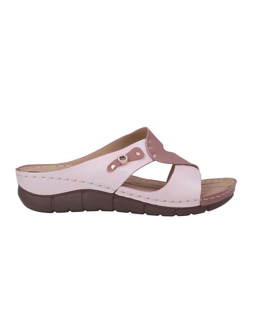 pink slip on sandals - 16677084 - Zoom Image - 2