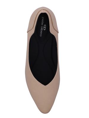 beige slip on pumps - 16677085 - Standard Image - 4