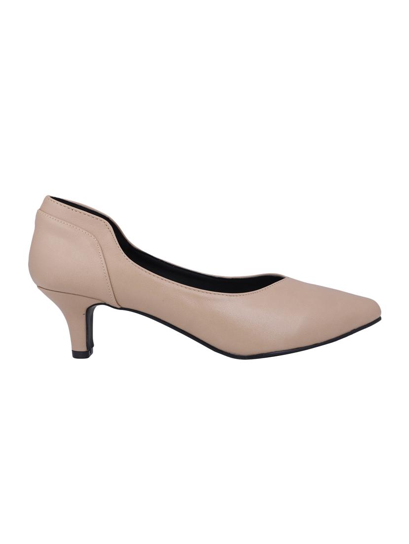 beige slip on pumps - 16677085 - Zoom Image - 2