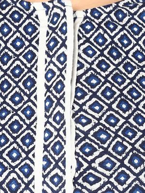 concealed placket printed jacket - 16677644 - Standard Image - 5