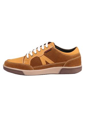 brown suede lace up sneakers - 16677657 - Standard Image - 2