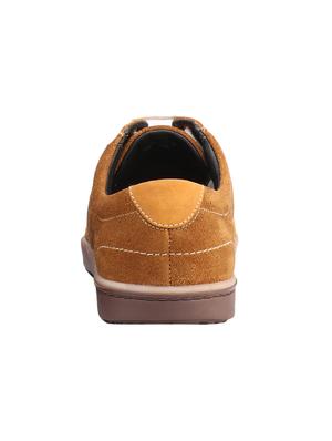 brown suede lace up sneakers - 16677660 - Standard Image - 3