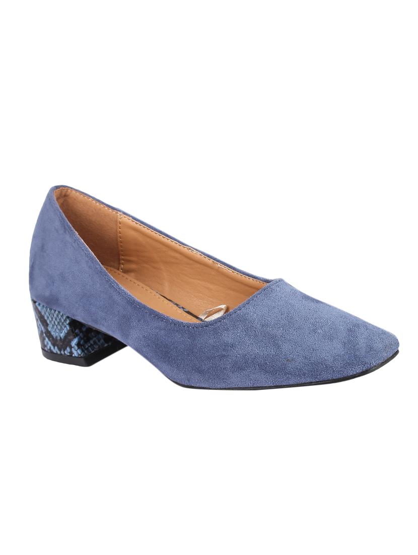 blue slip on pumps - 16678017 - Zoom Image - 1