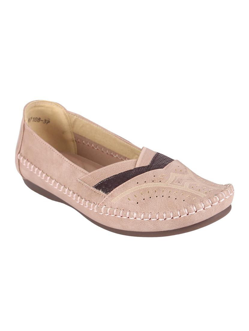 pink slip on loafers - 16678051 - Zoom Image - 1