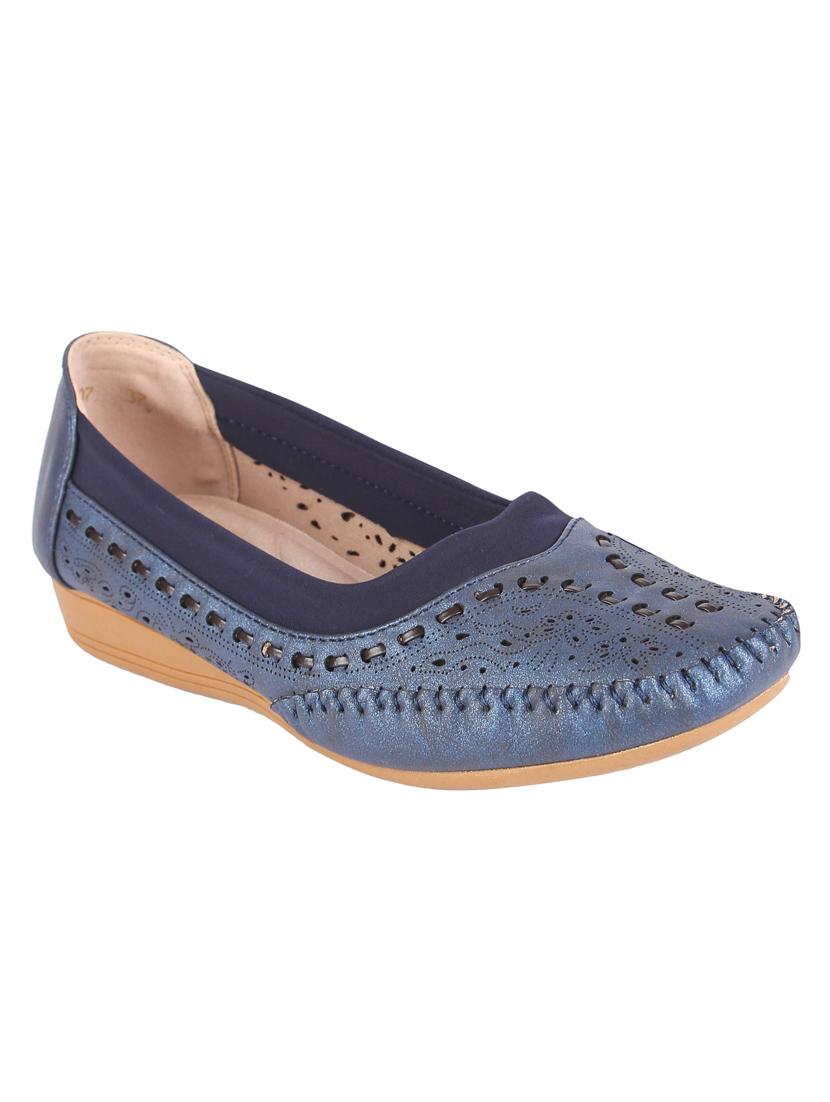 blue slip on loafers - 16678057 - Zoom Image - 1
