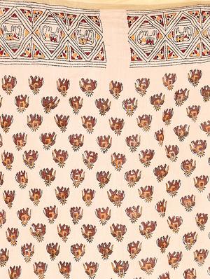 tant handloom saree with blouse - 16678296 - Standard Image - 4