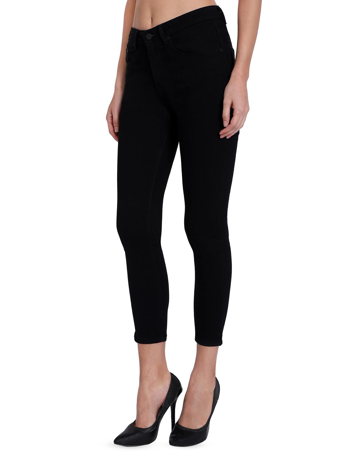 high rise ankle length jeans - 16679370 - Zoom Image - 2