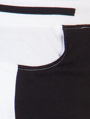 black color block track pants - 16679372 - Standard Image - 5