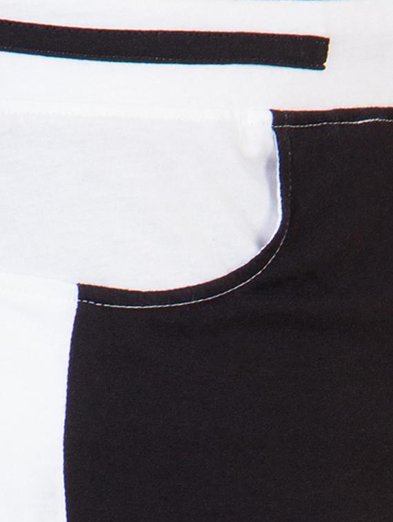 black color block track pants - 16679372 - Zoom Image - 5