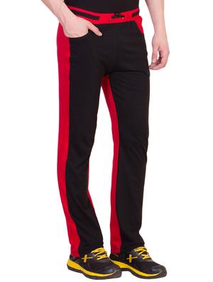 black color block track pants - 16679373 - Standard Image - 2