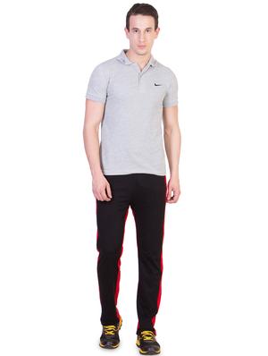 black color block track pants - 16679373 - Standard Image - 4