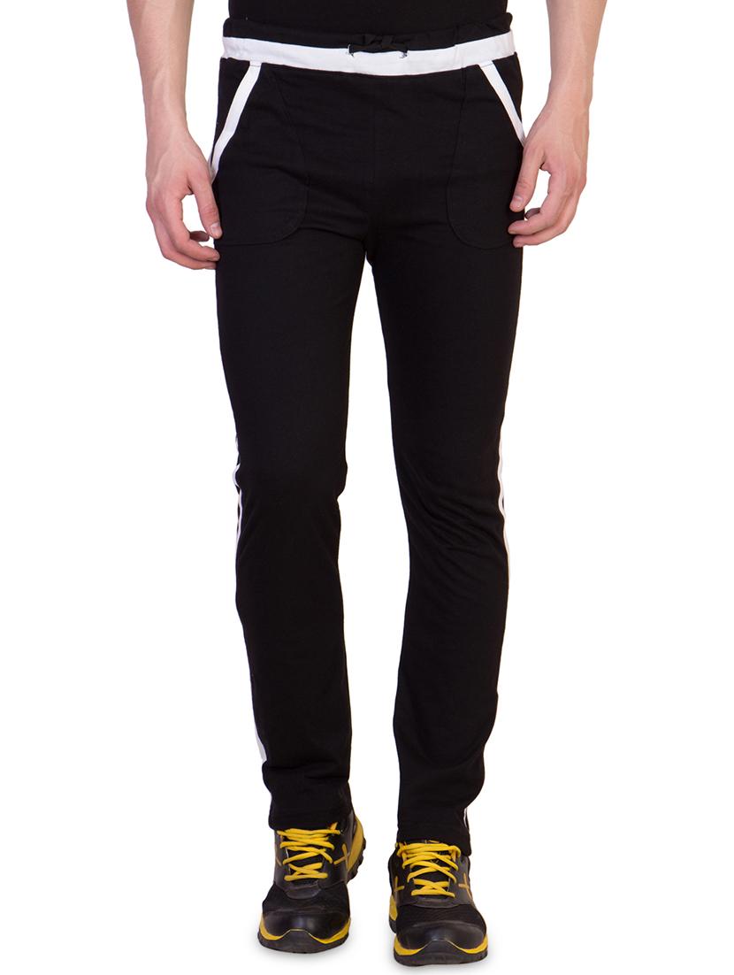 black side striped track pant - 16679387 - Zoom Image - 1