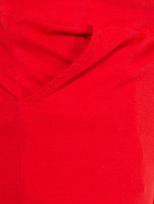 red solid track pants - 16679391 - Standard Image - 5