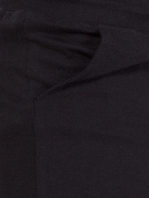 black solid track pant - 16679392 - Standard Image - 5