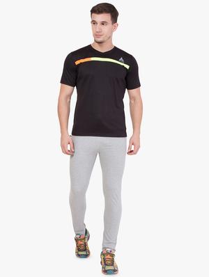 grey solid track pant - 16679393 - Standard Image - 4