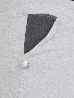 grey solid track pant - 16679393 - Standard Image - 5