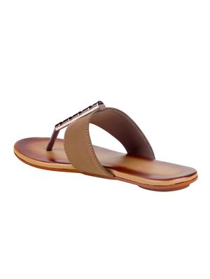 tan toe separator sandals - 16679450 - Standard Image - 3