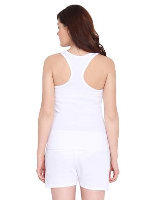 racer back tee with shorts nightwear set - 16679701 - Standard Image - 3