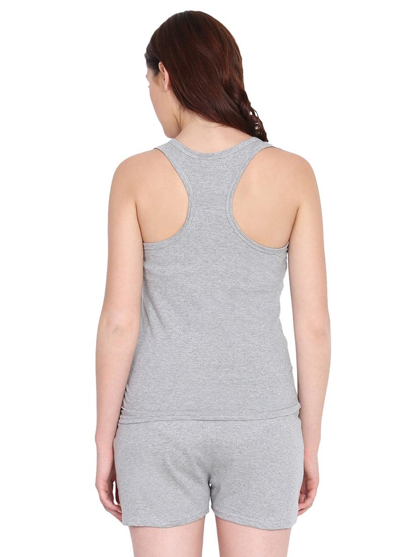 racer back tee with shorts nightwear set - 16679705 - Zoom Image - 3